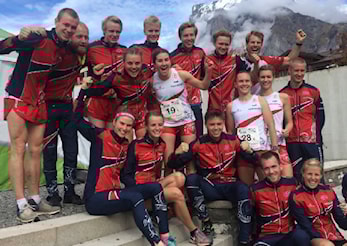 Norge sprintet til 2. og 4.plass